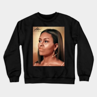 Digital Michele Obama Crewneck Sweatshirt